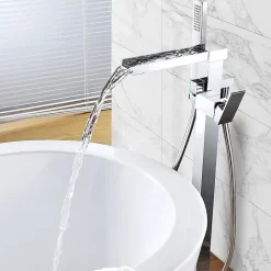 Stano Robinet mitigeur baignoire cascade TANO sur pied