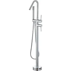 Valaz Robinet mitigeur baindouche sur pied MISURI chrome