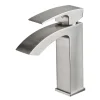 Saniverre Robinet mitigeur bec cascade LERIO chrome brossé -* Robinet Lavabo Et Vasque