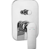 Ferro Robinet mitigeur de douche encastré 2 sorties ALGEO SQUARE - SANIVERRE* Robinet De Douche