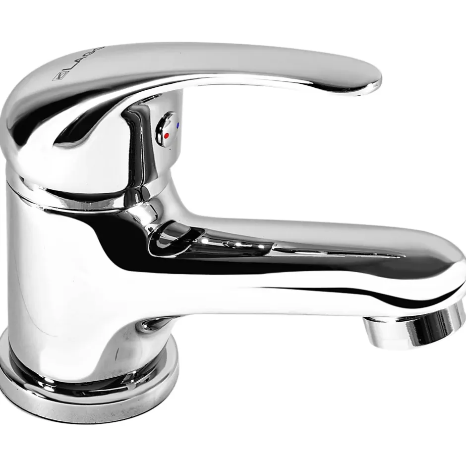 Autres Robinet mitigeur de lavabo bas en laiton chrome avec systeme vidage* Robinet Lavabo Et Vasque