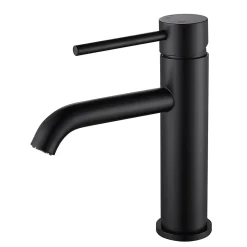 Bellegno Robinet mitigeur de lavabo thermostatique PICCOLA noir mat