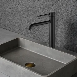 Bellegno Robinet mitigeur de lavabo thermostatique GRAZIOSA noir mat