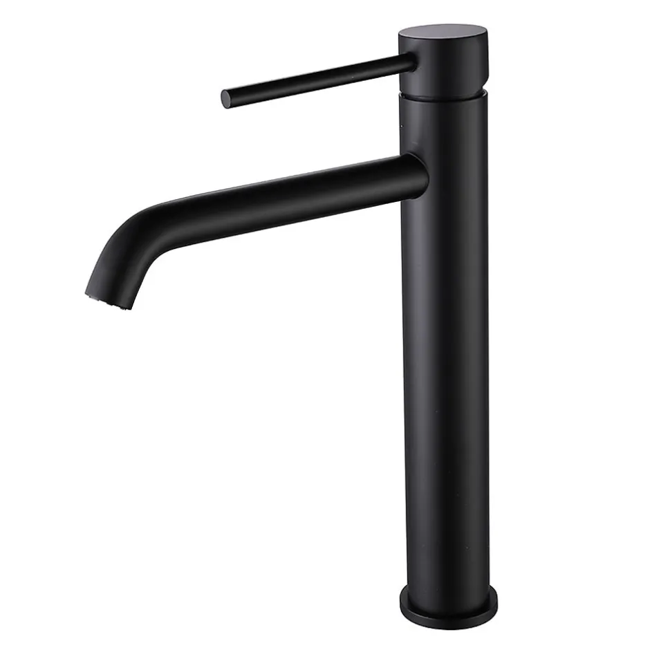 Bellegno Robinet mitigeur de lavabo thermostatique GRAZIOSA noir mat