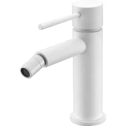Imex Products Robinet mitigeur monocommande STICK à poser pour bidet (1 trou) Blanc (mat) Robinet à poser (sur vasque ou plan)* Robinet De Bidet
