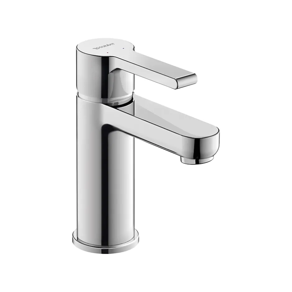 Duravit Robinet mitigeur monocommande lavabo laiton Chrome, Sans Garniture de vidage ni Tirette - Taille S 14x4x15cm - B.2
