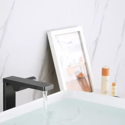 Bernstein Robinet mitigeur monocommande design - corps haut - gun métal pour lavabo ou vasque NT3220G
