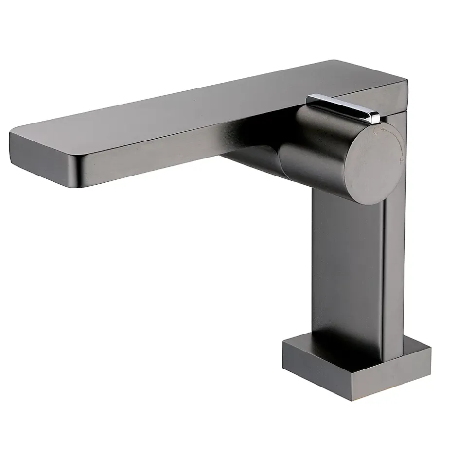 Bernstein Robinet mitigeur monocommande design gun métal pour lavabo ou vasque NT3110G