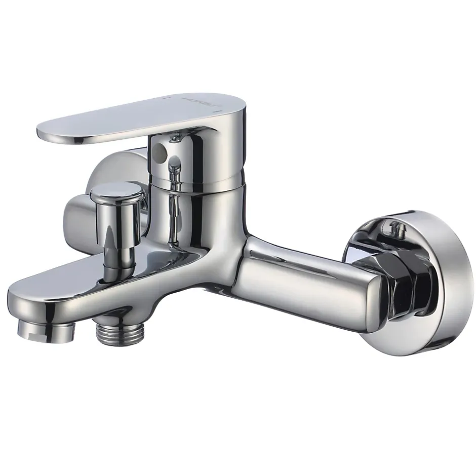 Saniverre Robinet mitigeur mural Bain et Douche NERO -* Robinet De Douche