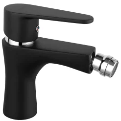 Ferro Robinet mitigeur Noir pour bidet ALGEO BLACK - SANIVERRE