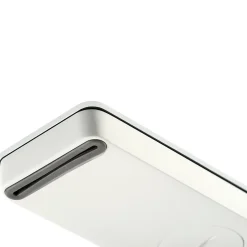 Bernstein Robinet mitigeur pour lavabo ou vasque NT7320 effet cascade - noir mat, gun métal ou blanc mat Blanc