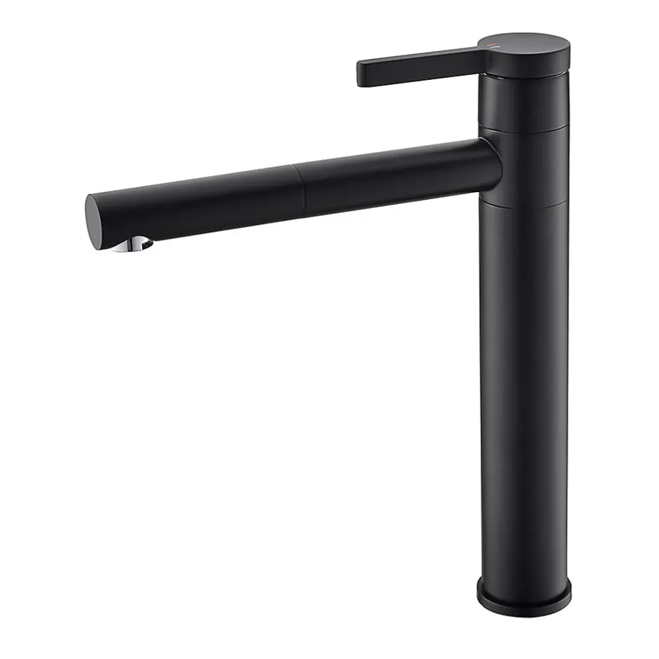Kroos Robinet mitigeur vasque Noir - Graffias