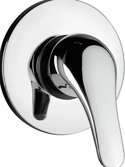 Kiamami Valentina Robinet Mélangeur Douche Encastrée Monocommande Finition Chrome - Entrer