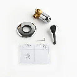 Kiamami Valentina Robinet Mélangeur Encastré Mono-Commande Pour Douche - Cembra