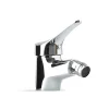 Kiamami Valentina Robinet Mélangeur Monocommande Pour Bidet Avec Vidange Et Flexible - Cembra