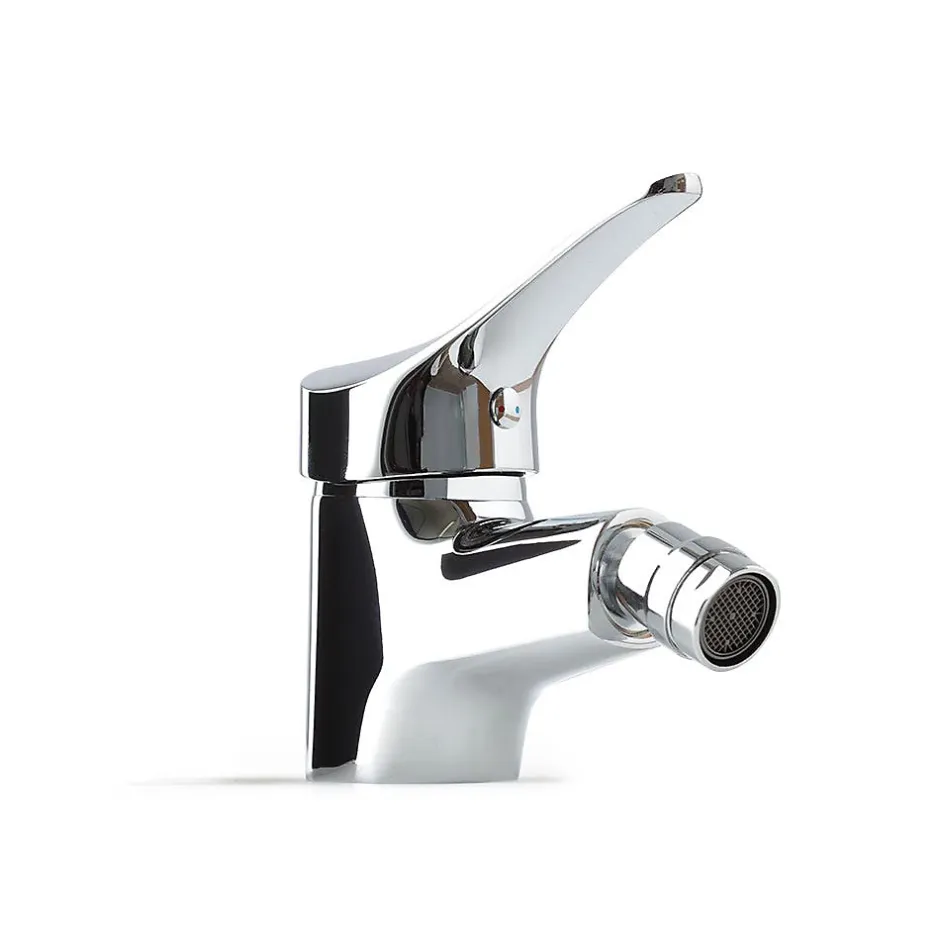 Kiamami Valentina Robinet Mélangeur Monocommande Pour Bidet Avec Vidange Et Flexible - Cembra
