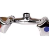 Noyon et Thiebault Robinet mélangeur mural pour douche entraxe 80 mm Mâle 15 x 21 en laiton chromé* Robinet De Douche