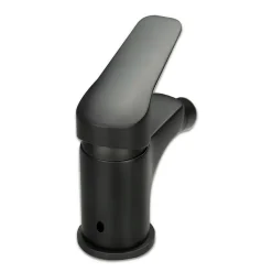 Kiamami Valentina Robinet Monotrou Bidet Noir Mat - Bormio* Robinet De Bidet