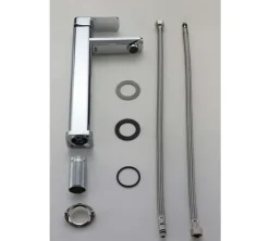 Bernstein Robinet pour lavabo de Salle de bain - Chrome - 1234* Robinet Lave-Mains