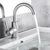 Auralum Max Robinet Salle de Bain Mitigeur lavabo, Robinet lavabo en Laiton , Froide/Chaude