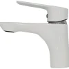 Invena Robinet Salle De Bain Mitigeur Lavabo Blanc Monocommande Dokos* Robinet Lavabo Et Vasque
