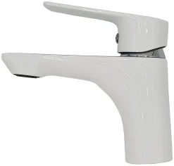 Invena Robinet Salle De Bain Mitigeur Lavabo Blanc Monocommande Dokos* Robinet Lavabo Et Vasque