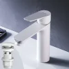 Am.Pm Europe Robinet Salle de Bain Mitigeur de lavabo avec bonde clic clac, Blanc, taille S, FTA82133 AM.PM