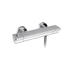 Rue Du Bain Robinet Thermostatique de Douche Mural - Chromé - Kubic* Robinet De Douche
