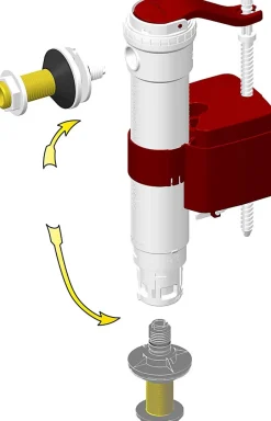 Dubourgel Robinet universel SX télescopique - Raccord diam : 3/8"