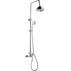 Rousseau Colonne de douche avec robinet mitigeur mécanique Retro - Chromé* Colonne De Douche Thermostatique