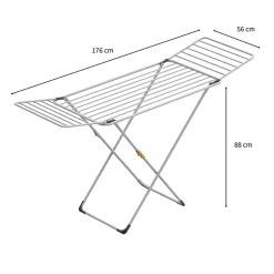RORETS Rörets Séchoir à linge Shape - 176x56x88 cm* Etendoir À Linge