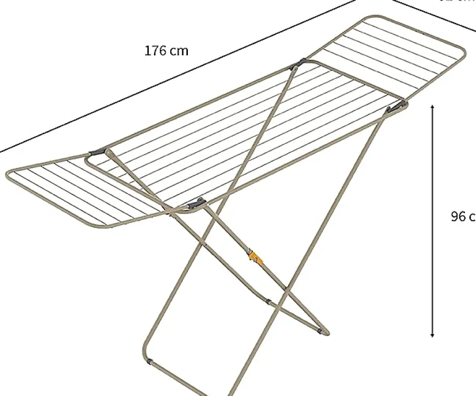 RORETS Rörets Séchoir à linge Sussi - 52x176x96 cm