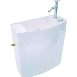 Wirquin Réservoir combiné lave-mains - Iseo - - 3/6 L* Chasse D'Eau