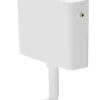 Siamp Réservoir WC 7.5L semi-bas simple touche, Tosca* Chasse D'Eau