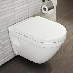 Vitra S50 Cuvette avec bride + Abattant avec frein de chute Duroplast* Wc Suspendu