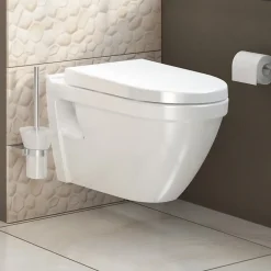 Vitra S50 Cuvette avec bride + Abattant avec frein de chute Duroplast* Wc Suspendu