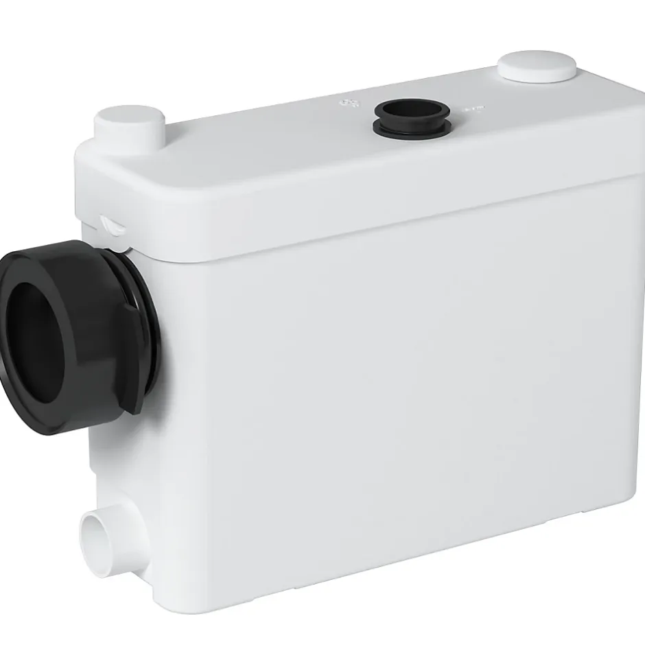 Saniflo Sanibroyeur WC SFA Sanipack puissance 400 W sortie horizontale l.472 x P.169 x H.363 mm