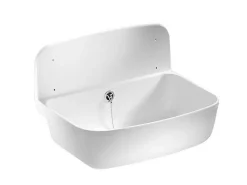 Nicoll Sanit (Groupe /Aliaxis) Poste d eau pour fixation murale, blanc (60001010099)* Lavabo