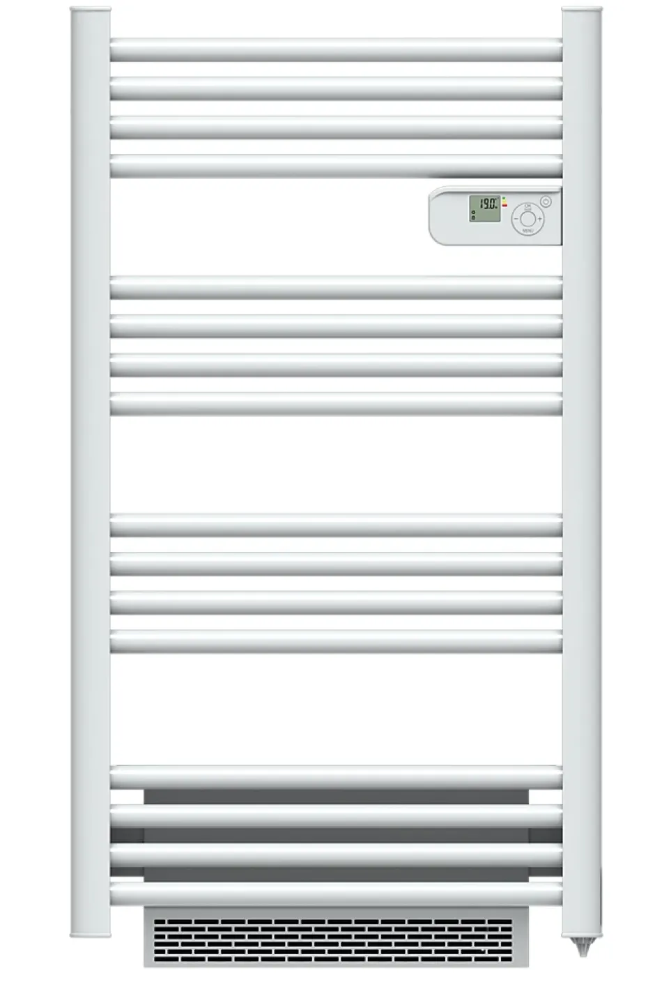 Carrera Sèche serviette électrique Alani blanc + soufflerie 1500W* Sèche-Serviettes Soufflant