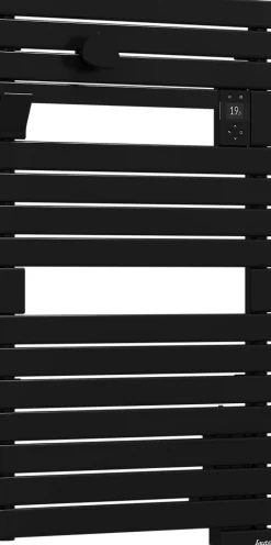 Sauter Sèche serviette électrique Asama II noir 500W