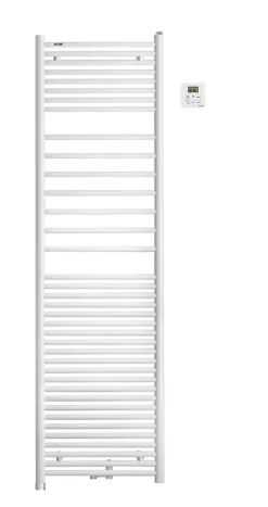 Acova Sèche serviette mixte électrique 300W / eau chaude 795W Angora