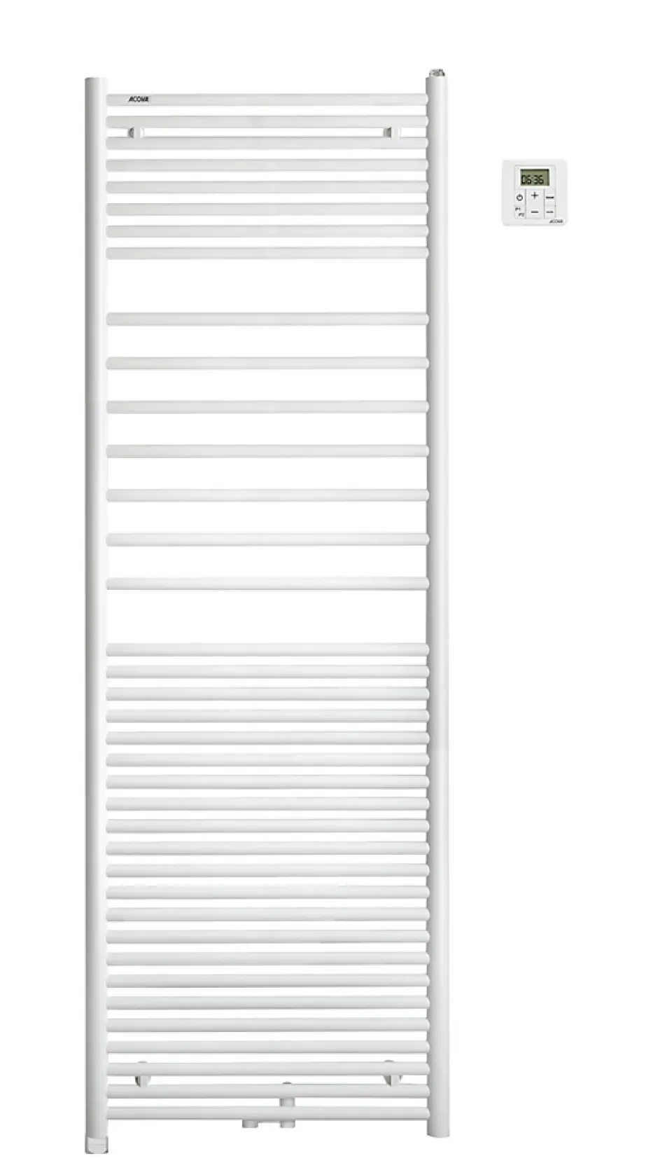Acova Sèche serviette mixte électrique 300W / eau chaude 946W Angora* Sèche-Serviettes Mixte