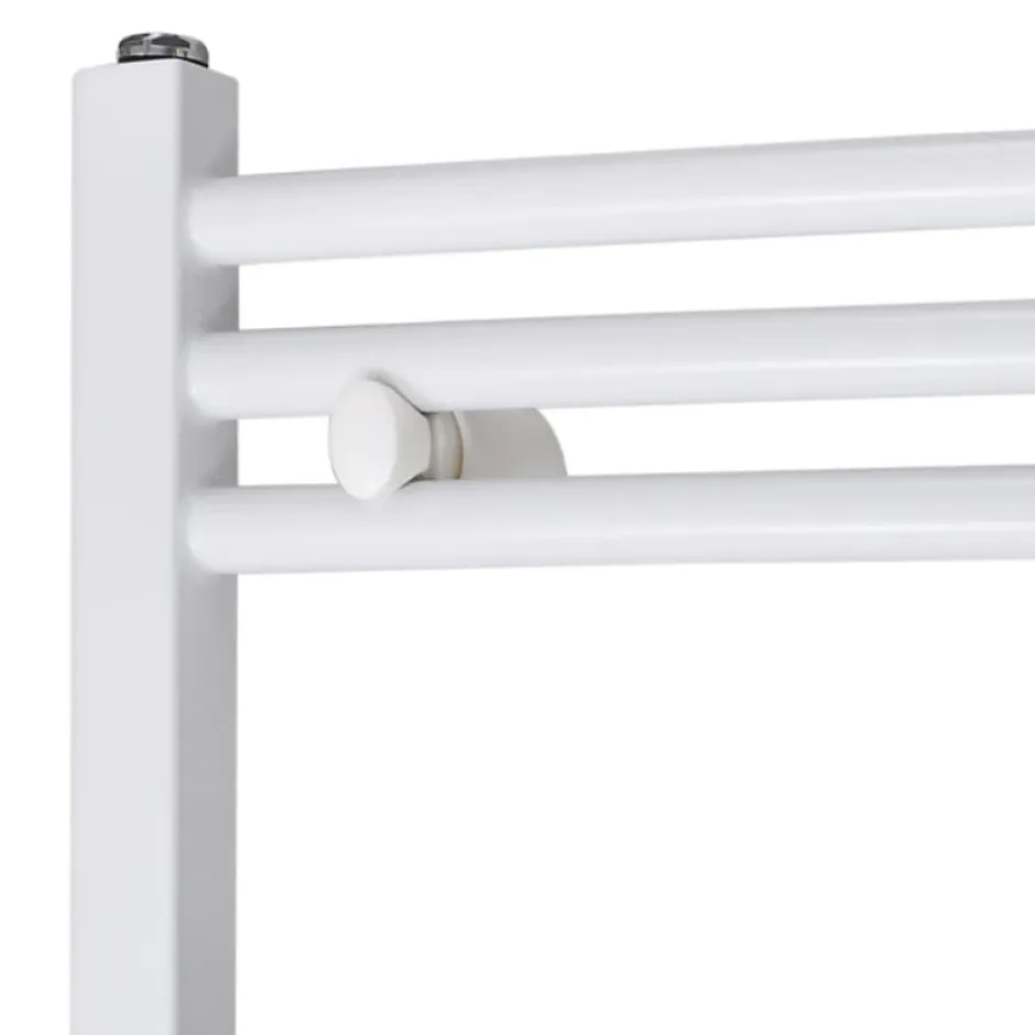 Vidaxl Sèche Serviettes Chauffage Central Incurvé 500x764mm + Connecteurs