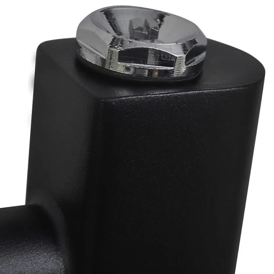 Vidaxl Sèche serviettes eau chaude à rails incurvés noir 500 x 764 mm