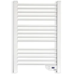 HJM Sèche serviettes électrique à inertie sèche Loren 500W* Sèche-Serviettes Électrique