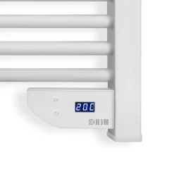 HJM Sèche serviettes électrique à inertie sèche Loren 500W* Sèche-Serviettes Électrique