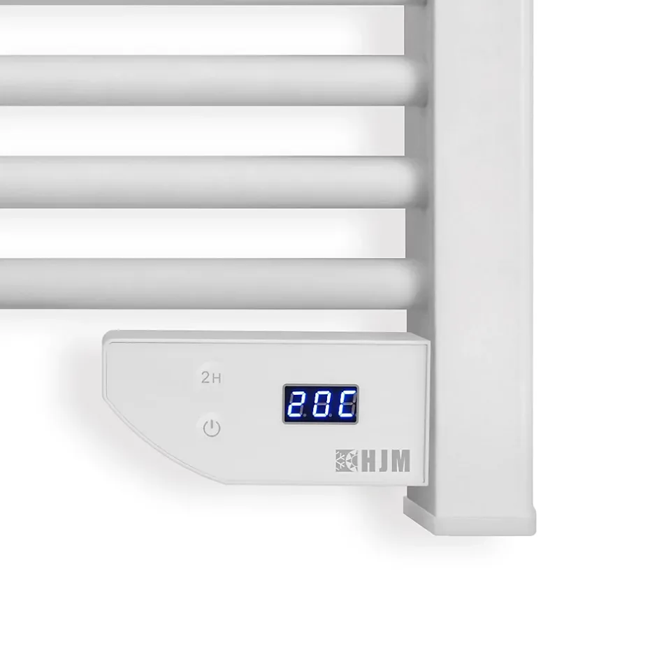 HJM Sèche serviettes électrique à inertie sèche Loren 500W* Sèche-Serviettes Électrique
