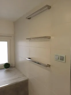 Myluxeo Sèche-serviette / radiateur encastrable 150W