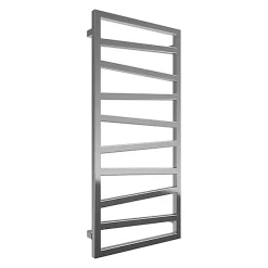 Matisere Sèche-serviette chromé mixte - Raccordement au centre et à droite - Zigzag/Z8 - 285 Watt - ZIG1070/500Z8CRO