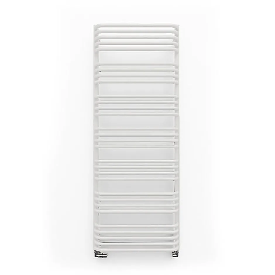 Matisere Sèche-serviette eau chaude blanc de 1580mm de haut et 500mm de large - 793 Watt - ALE1580/500SXB* Sèche-Serviettes Eau Chaude